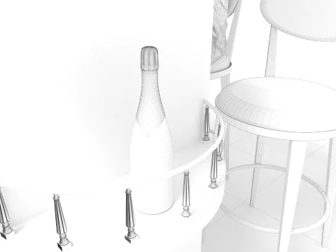 Happy Friendship 3D Model