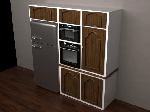 Kitchen Unit 3D Model