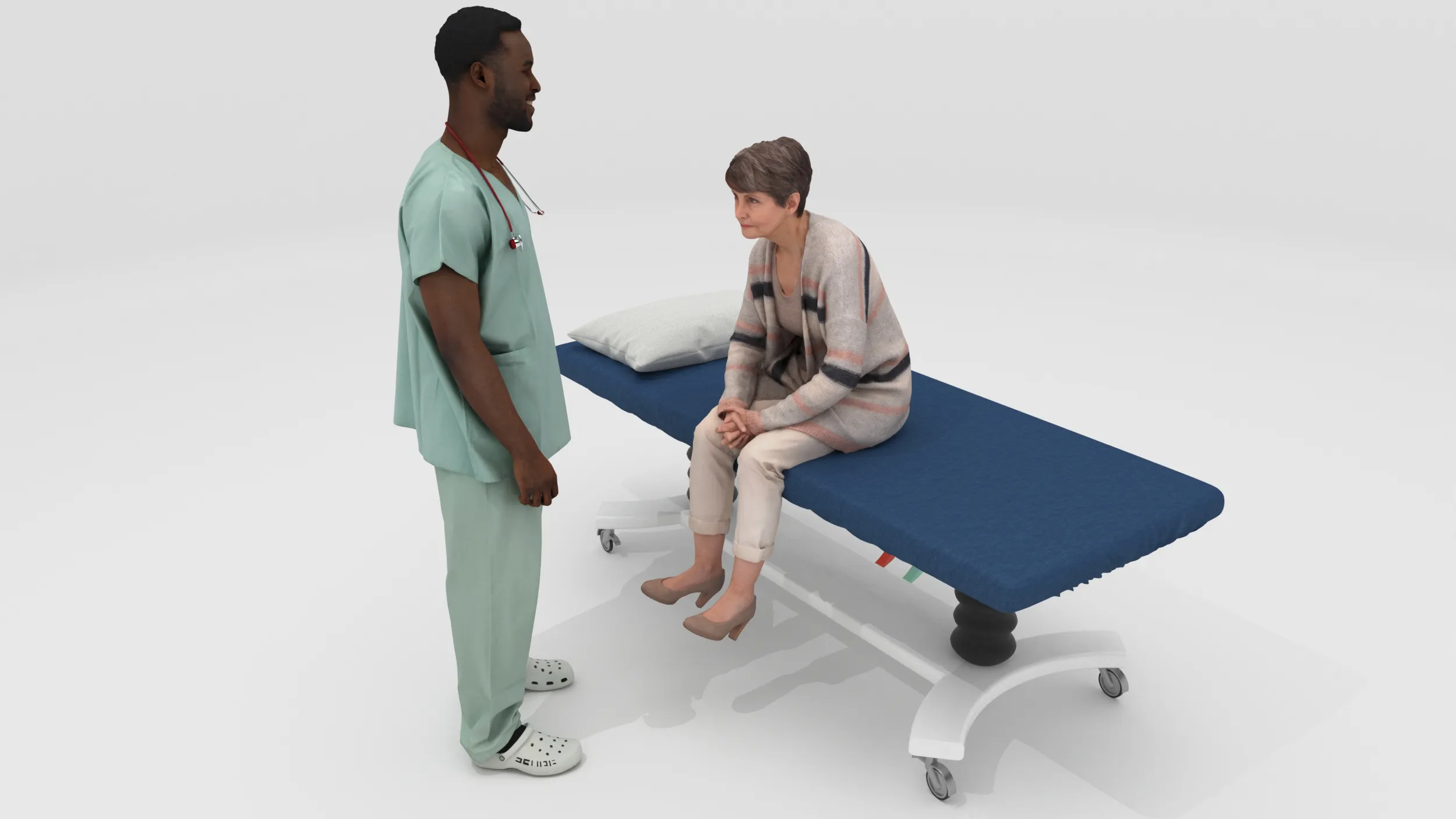 Health Check 3D Model .c4d .max .obj .3ds .fbx .stl .blend