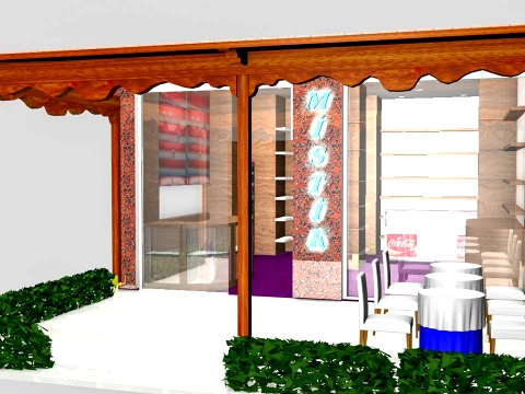 Mistik Cafe Modelo 3D
