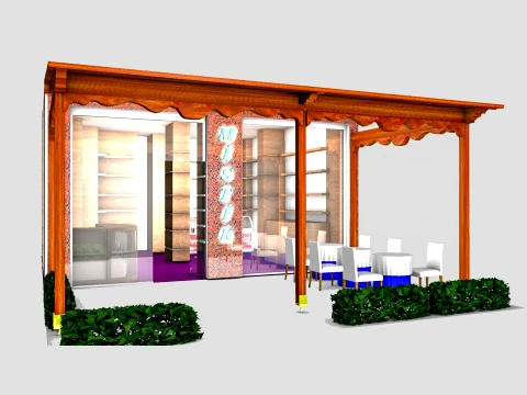 Mistik Cafe 3D Modell