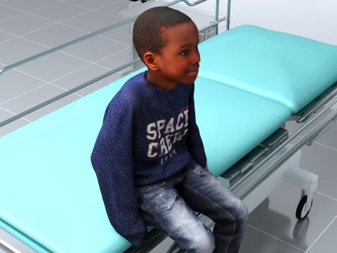 Pediatric Exam 3D Model
