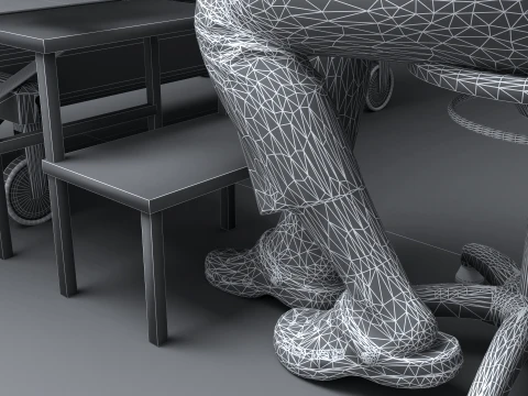 Pediatric Exam 3D Model