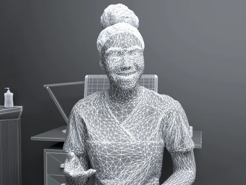 Pediatric Exam 3D Model