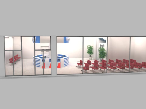 Hospital Lobby 3D Model