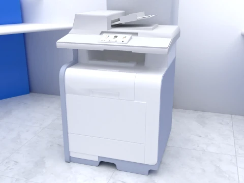 Hospital Lobby 3D Model