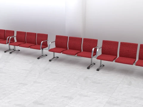 Hospital Lobby 3D Model