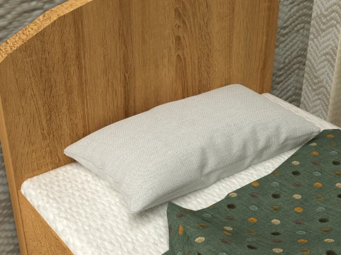 Teenager Room 3D Model