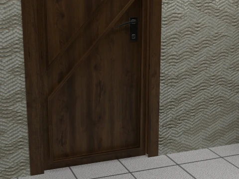 Teenager Room 3D Model