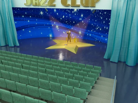 Jazz Clup Modelo 3D