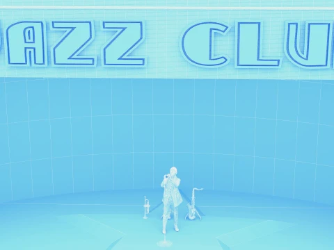 Jazz Clup Modello 3D