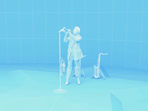 Jazz Clup Modello 3D
