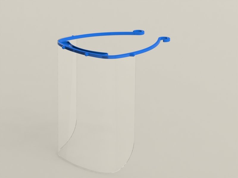 Face Shield 3d Model In Medical Equipment 3dexport