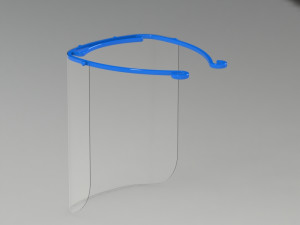 face shield 3D मॉडल