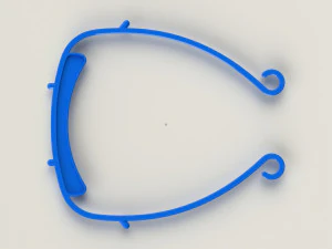 pelindung wajah Model 3D