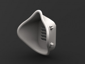 face protect mask Model 3D