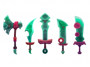 fantasy melee pack 3D Model