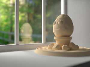 plant vs zombie wall nut pot 3d print Modello di stampa 3D