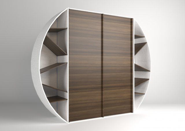 cupboard Model 3D .c4d .max .obj .3ds .fbx .stl .blend 