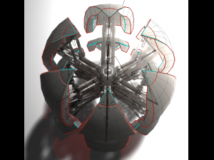 sphere robot Modèle 3D