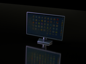 monitor 3D Model