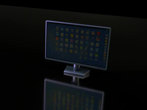 monitor 3D Model