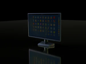 monitor 3D Model