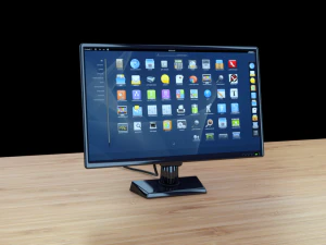 monitor 3D Model