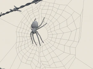 ara&ntilde;a Modelo 3D