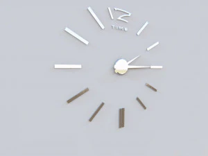 настенные часы 3D Модель
