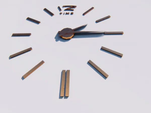 настенные часы 3D Модель