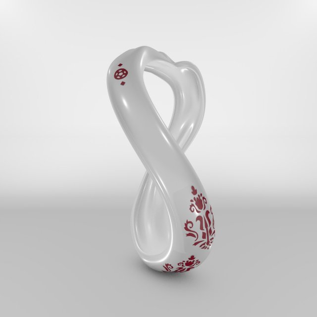 qatar 2022 Modello 3D .c4d .max .obj .3ds .fbx .stl .blend 