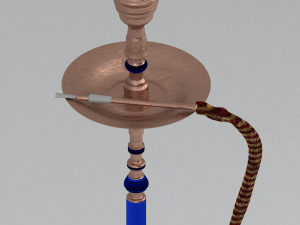 hookah 3D 모델
