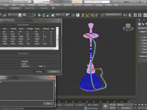 hookah 3D 모델