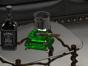 मेज़ 3D मॉडल