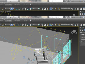 sofa Modelo 3D