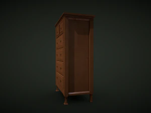 antique drawer 3D Model