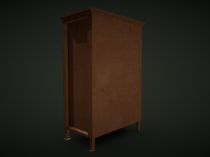 antique drawer Modello 3D