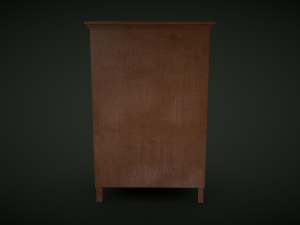 antique drawer Modello 3D