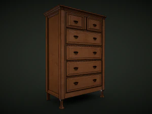 antique drawer 3D Model