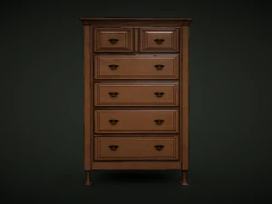 antique drawer 3D Model