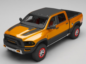 Ram rebel trx 3D-Modell