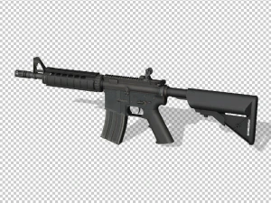 m4a4 very top quality game ready 3D Model
