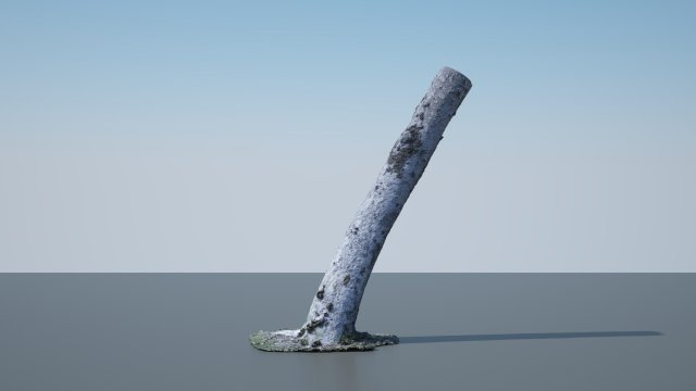 tree trunk - 01 3D Model .c4d .max .obj .3ds .fbx .stl .blend 