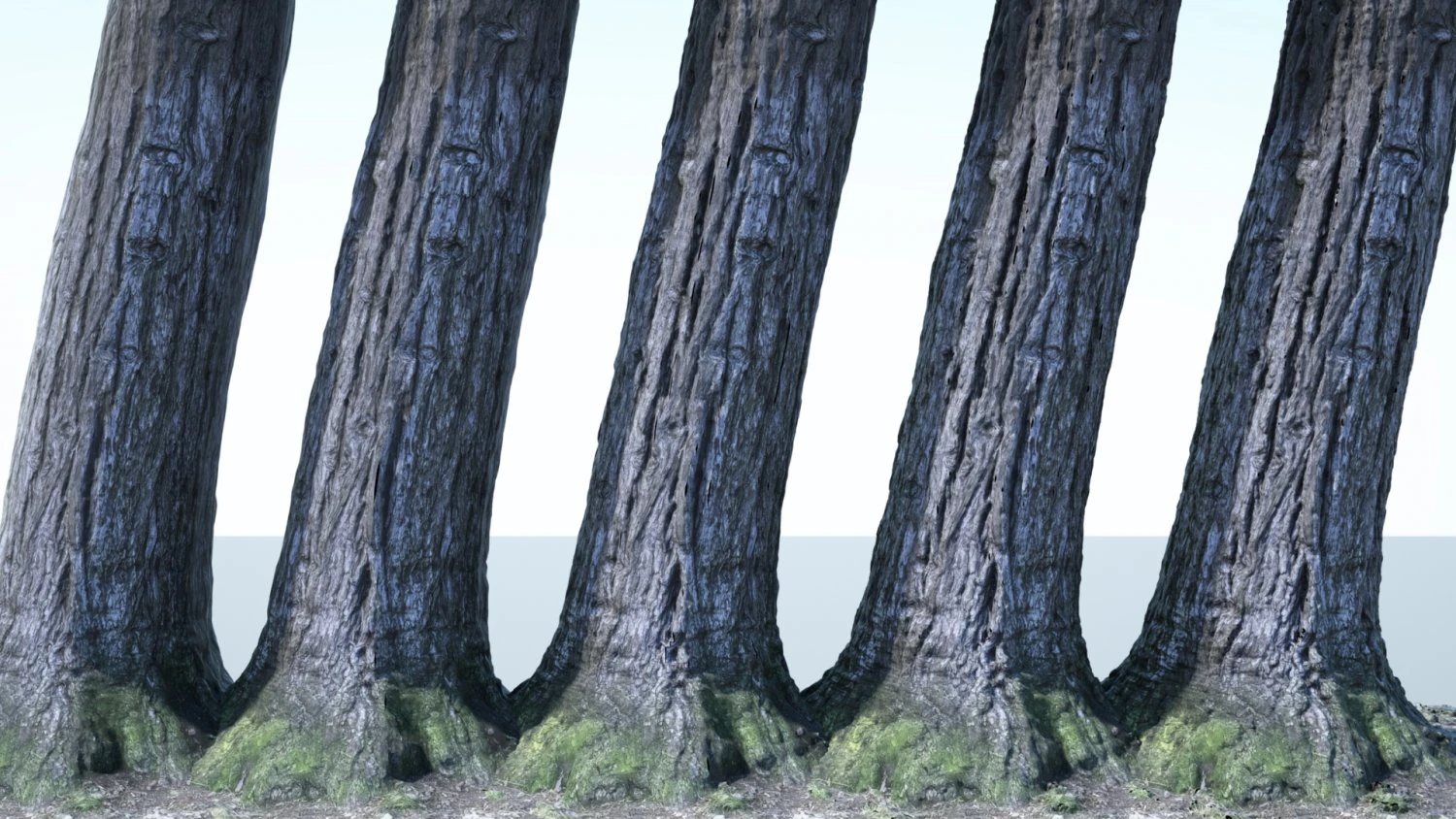 tree trunk - 02 3D Model .c4d .max .obj .3ds .fbx .stl .blend 