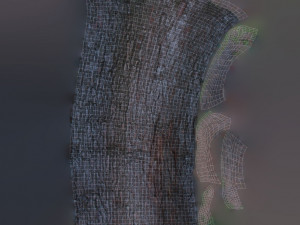 tree trunk - 03 3D Модель