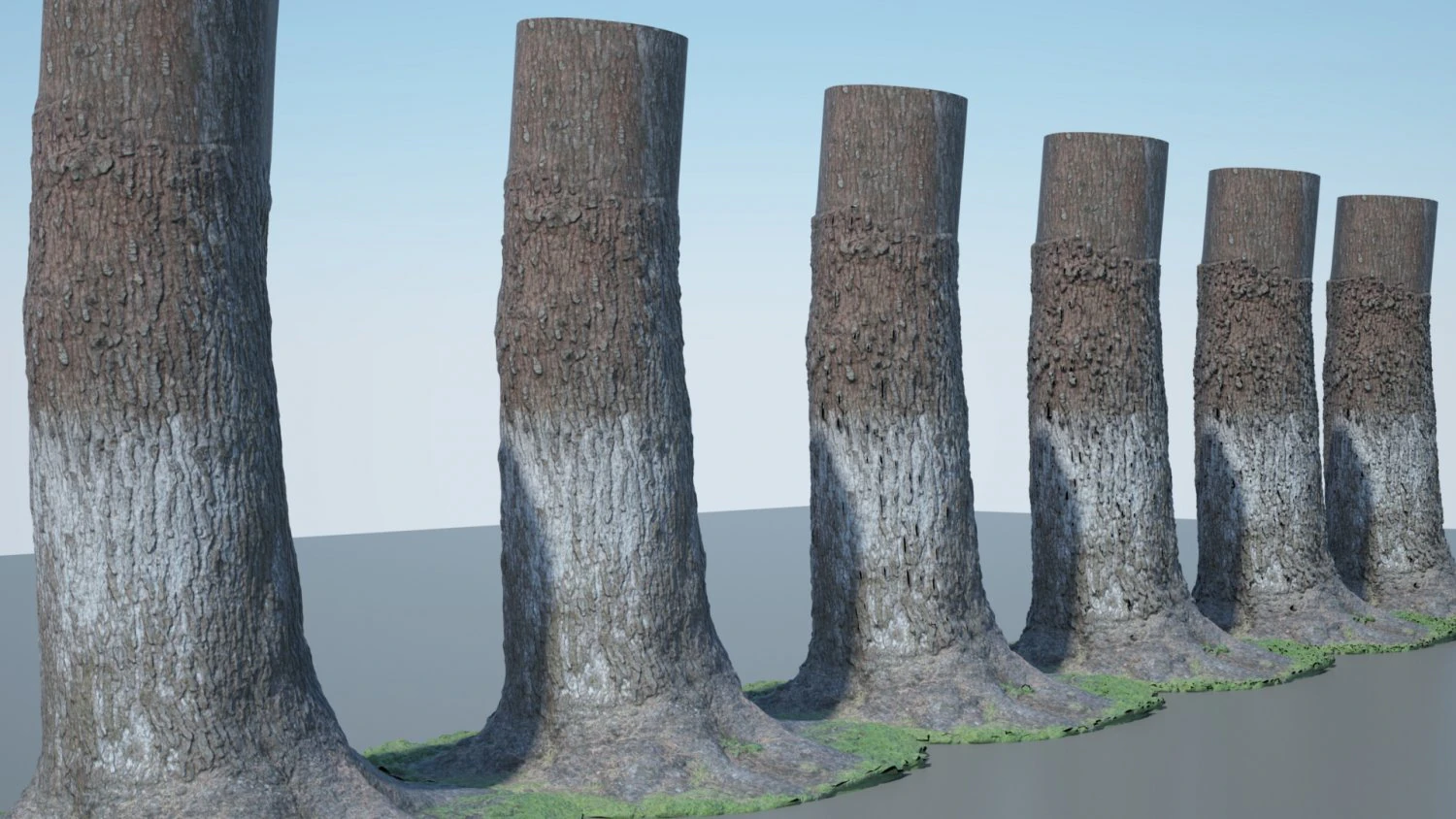 tree trunk - 04 3D Model .c4d .max .obj .3ds .fbx .stl .blend
