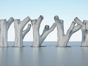tree trunk - 10 3D Model