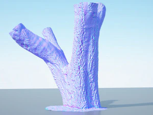 tree trunk - 10 3D Model