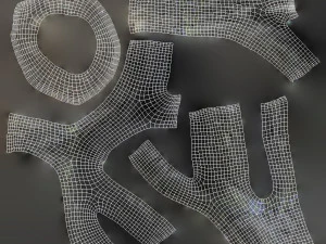 tree trunk - 10 3D Model